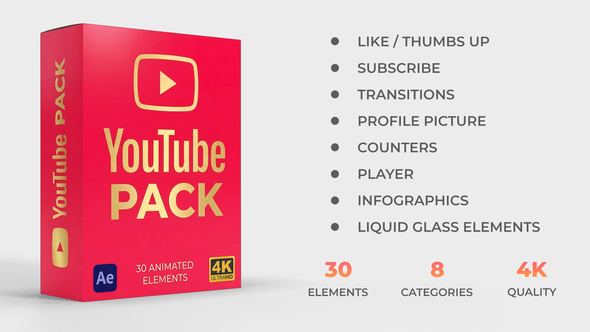 Photo of YouTube Channel Graphics Pack – Videohive 62458119