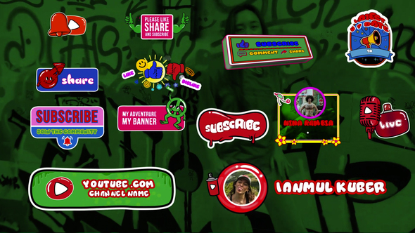 Photo of Youtube Urban Assets – Videohive 62442811